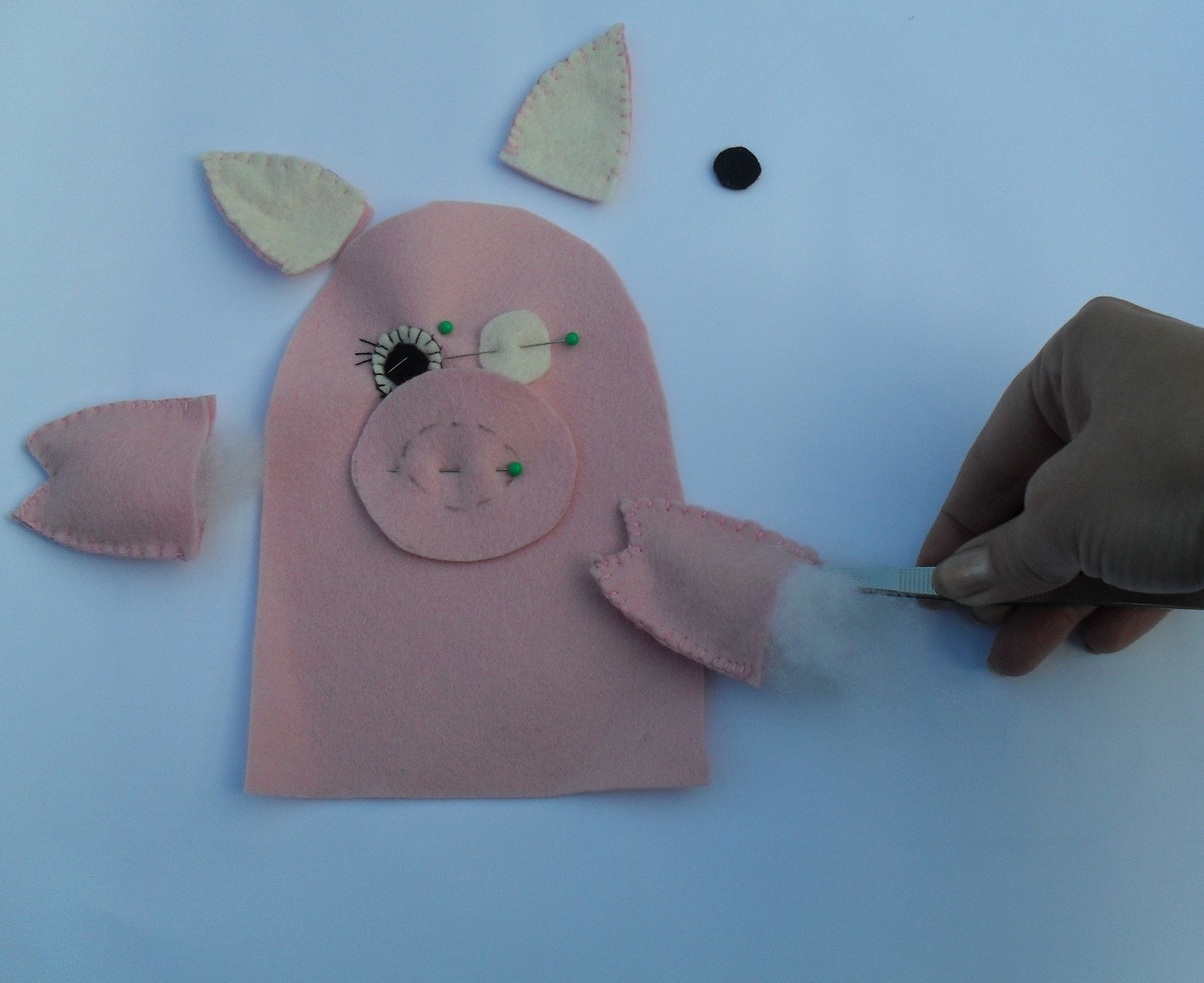 Custom Golf headcovers and puppets How to make PIG Hand Puppet
