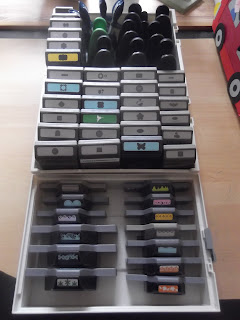 Sconebeker Stempelscheune: Aufbewahrung der Stampin up Papiere & Stanzer