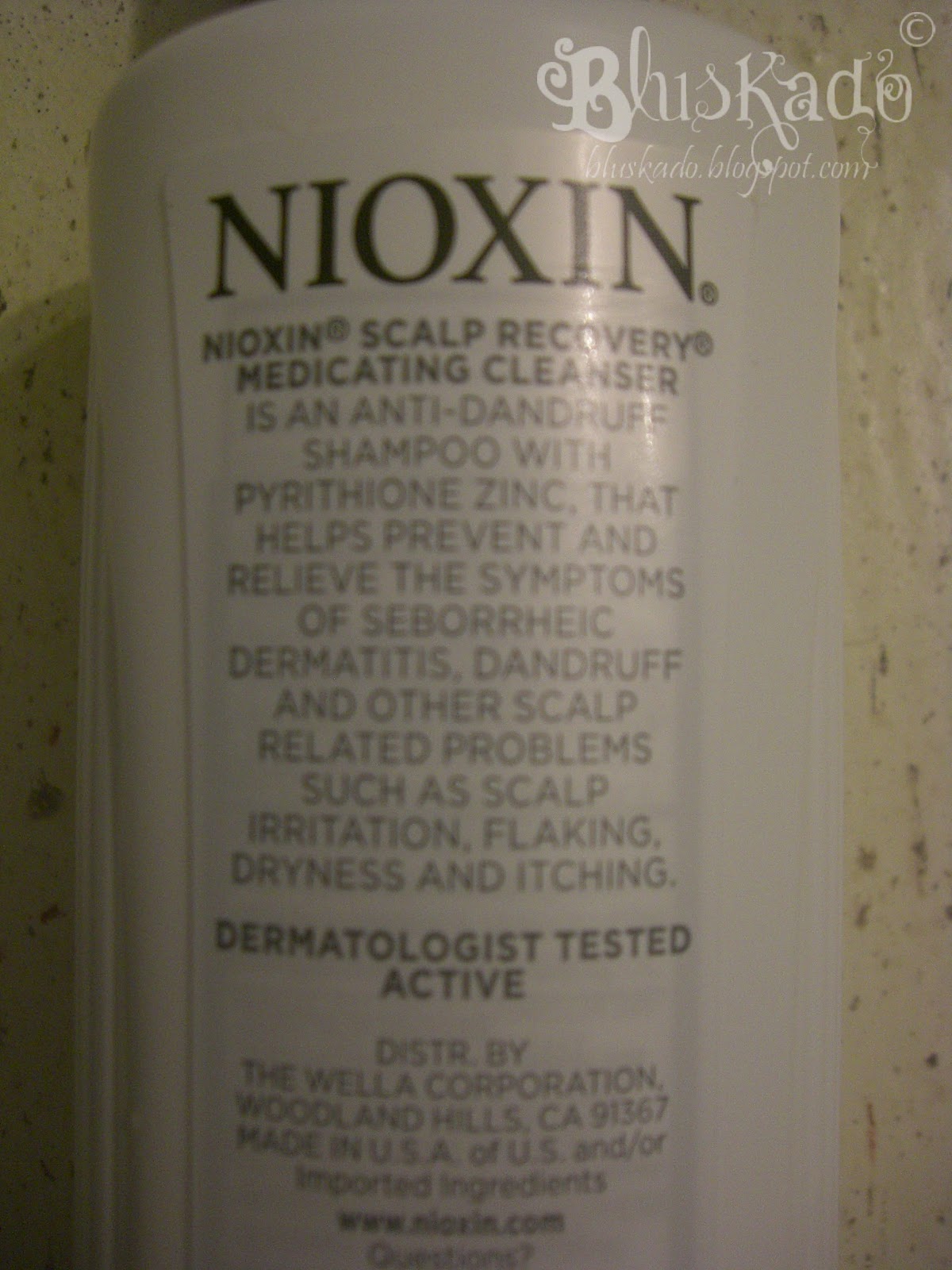 Blu and The Bee Review Nioxin Scalp Recovery