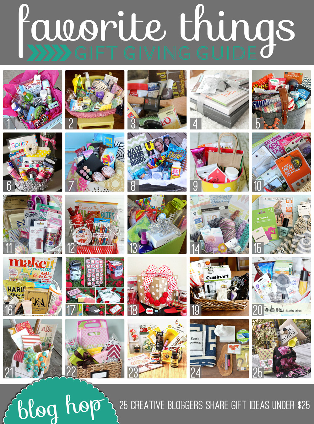 Favorite Things Giveaway! Gift Ideas & Prizes from 25 Top Bloggers! Or so she says...