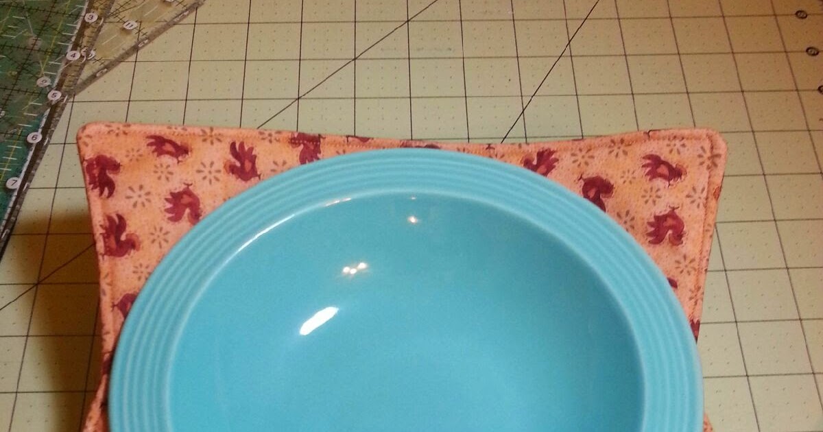 Quilt and Sew Forever Microwave Bowl Holder Tutorial