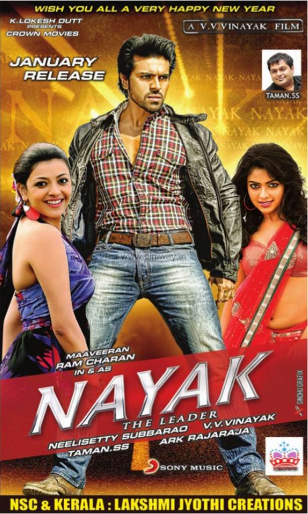 NAYAK (2.013) TELUGU con RAM CHARAN + Jukebox + Sub. Inglés + Online Naayak+Tamil+Movie+Poster