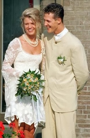 Casamento: Michael Schumacher e Corrina Betsch - Noiva com Classe
