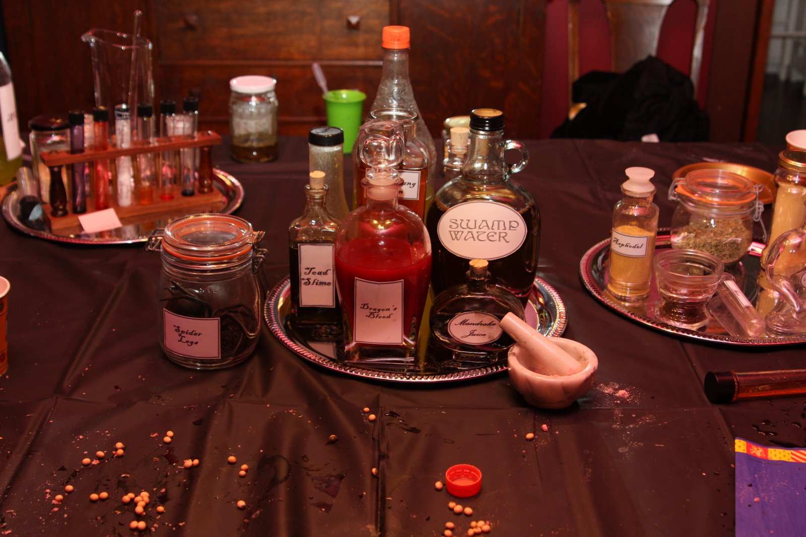My Harry Potter Party Potions Class The Ingredients