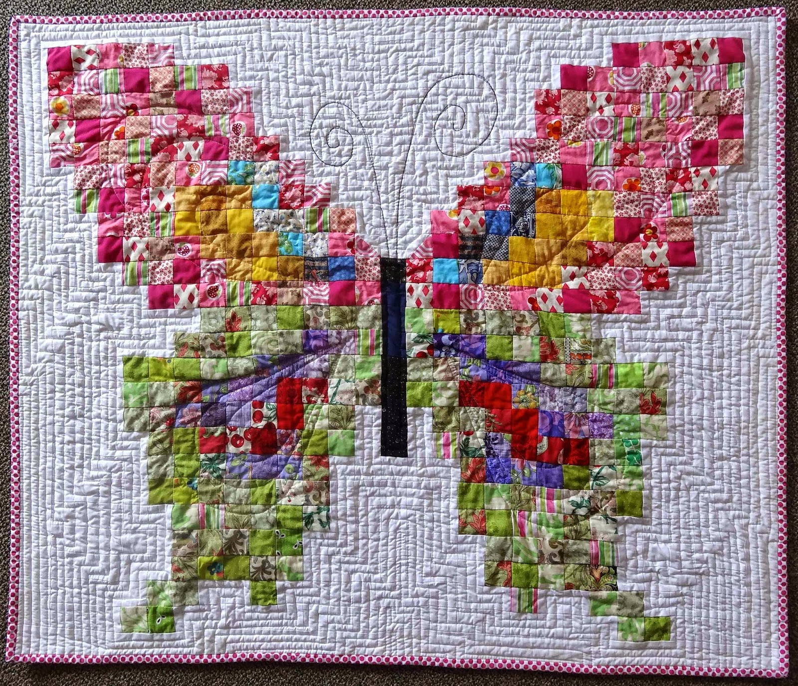 Plum Jam Scrap Bag Challenge Quilt Reveal!