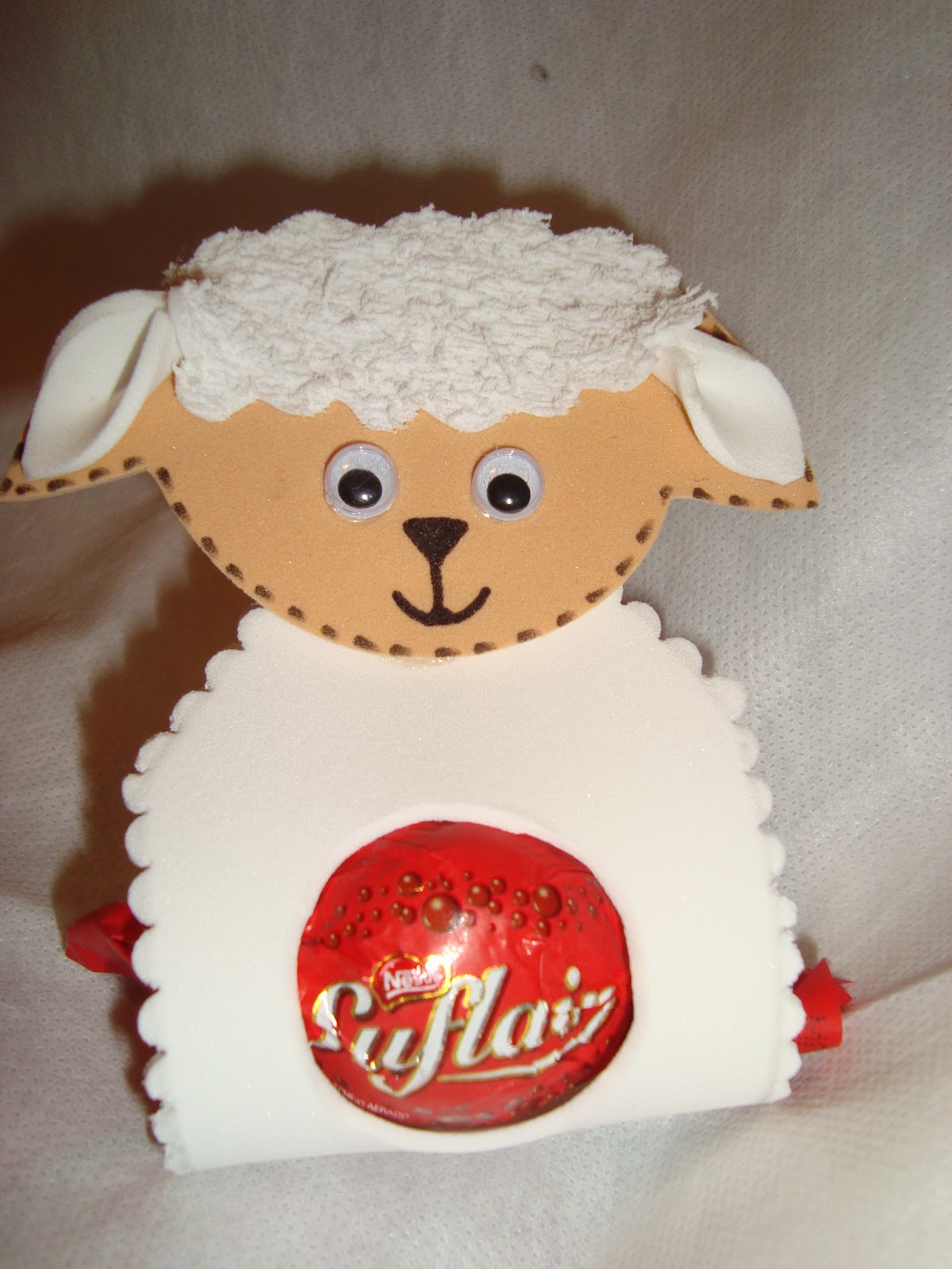 By Rose Angel cordeirinho de Páscoa lembrancinha