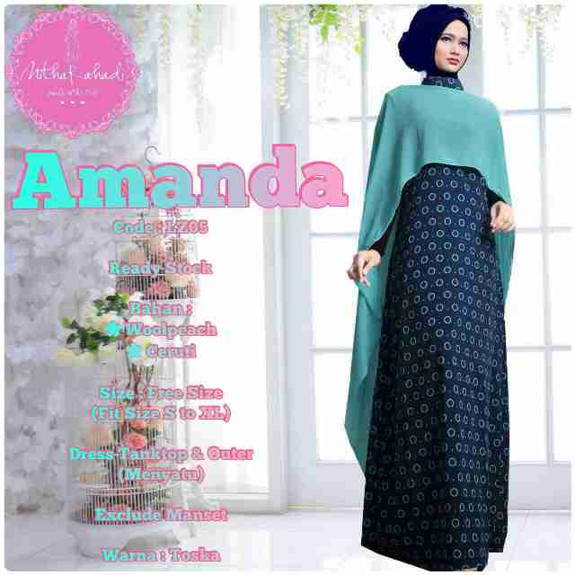 Gamis pesta brokat kombinasi batik, Model baju gamis ... Gamis Brokat Modern murah-gamismodelbaru.com