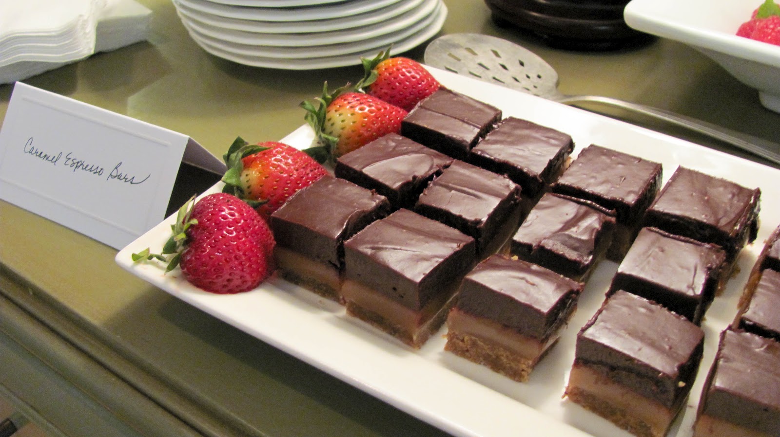 Caramel Espresso Bars That Skinny Chick Can Bake