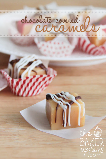 These chewy and sweet chocolate-covered caramels are simple and quick to make, and totally delicious! They're perfect for gifting!