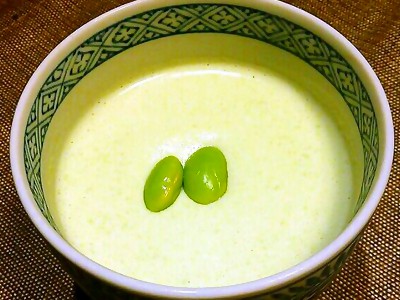 Smoothie edamame tahu, sumber Cookpad.