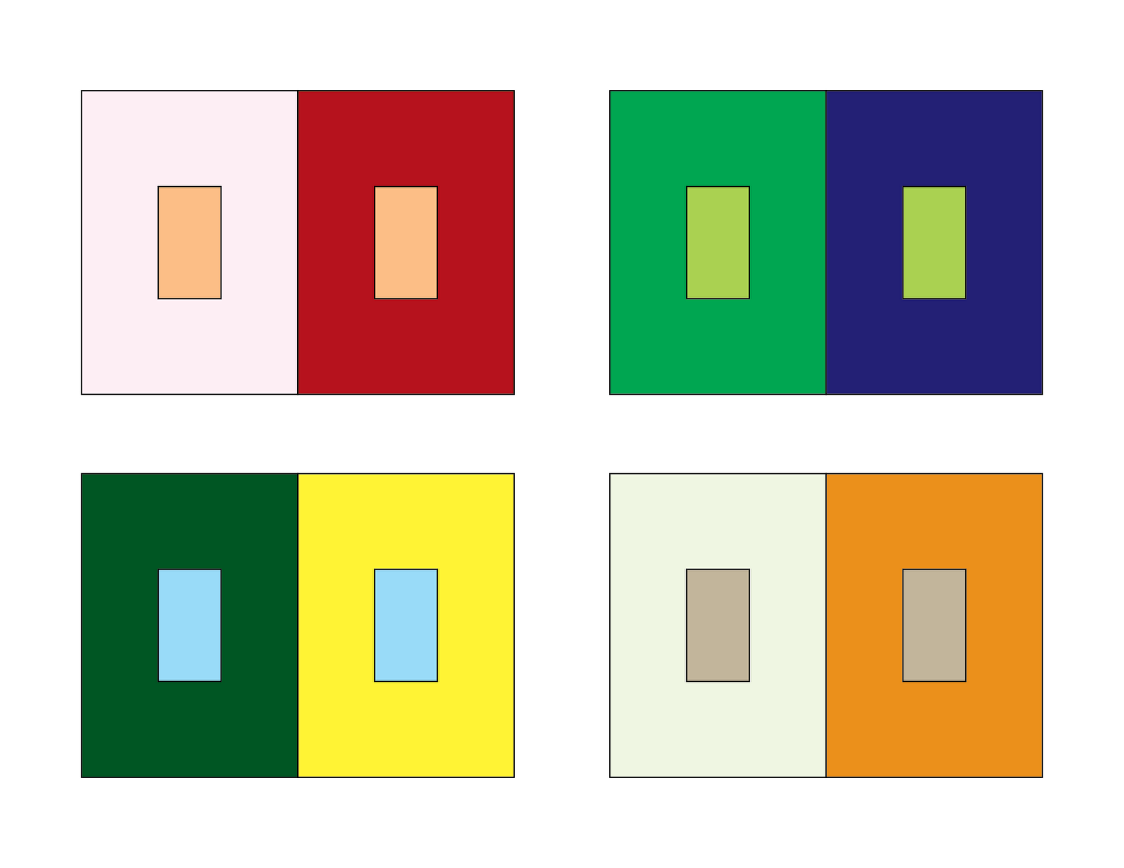 Principles Of Design Contrast : Principles of graphic design simultaneous contrast