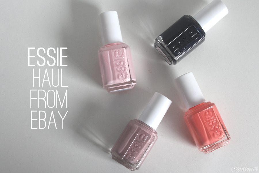 ESSIE Haul From eBay CassandraMyee NZ Beauty Blog