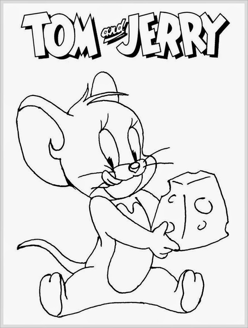 Tom And Jerry Coloring Pages Realistic Coloring Pages