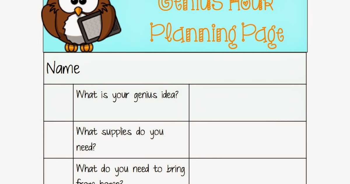 Bannockburn School Library Blog: Genius Hour with Third Grade