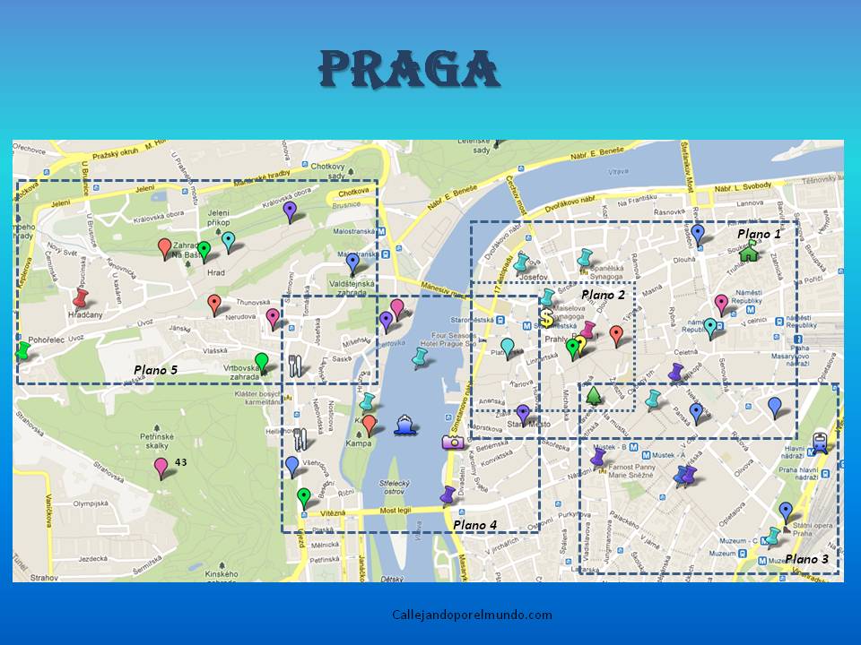 Mis mapas de Praga | Callejeando por el mundo