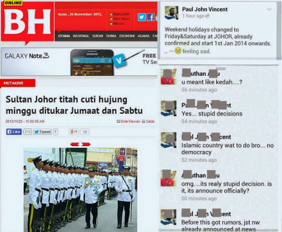 ada warga johor tidak puas hati cuti hari jumaat wansiteada warga johor tidak puas hati cuti hari jumaat