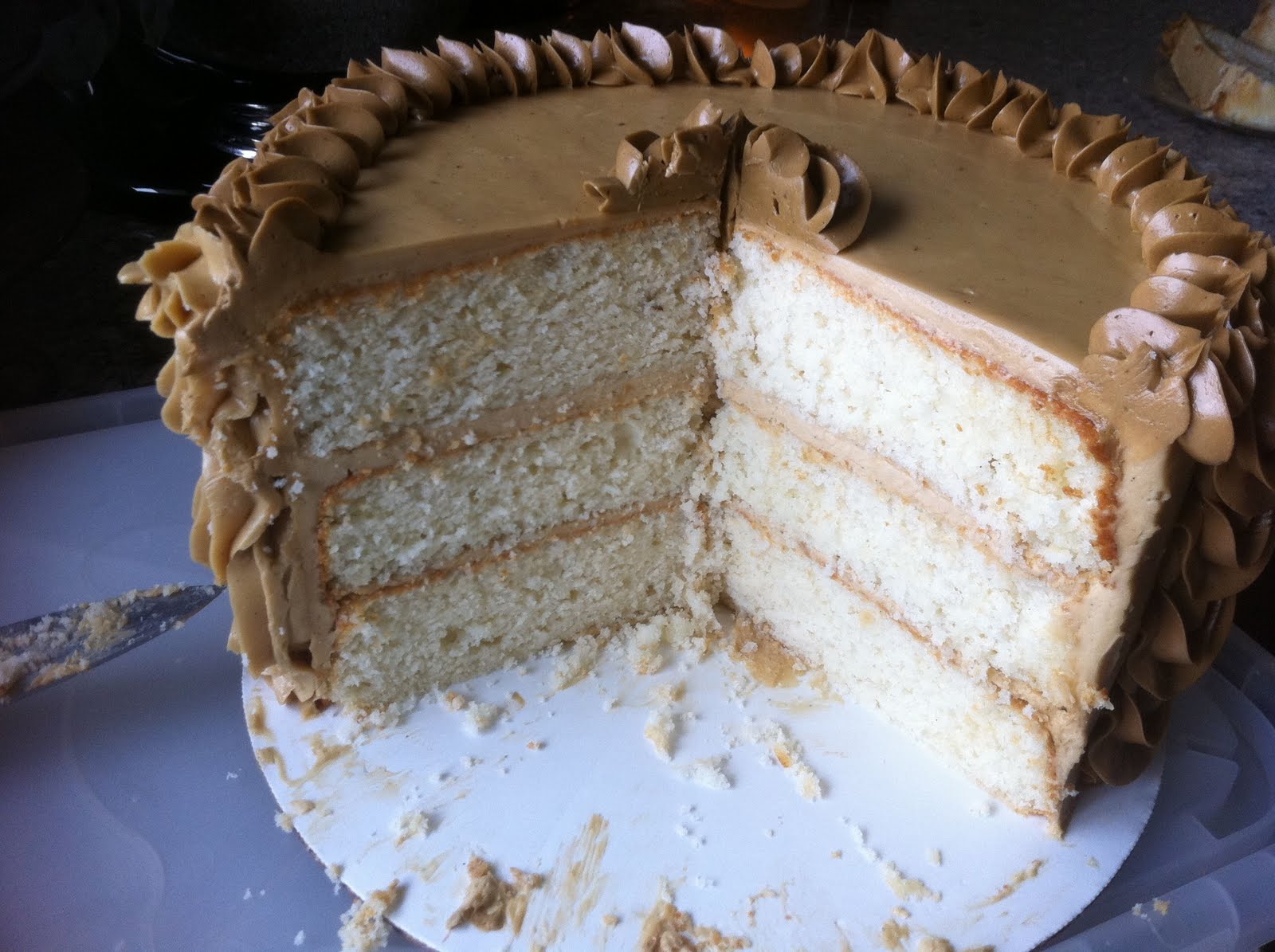 Naked Cupcakes Vanilla Bean Latte Cake