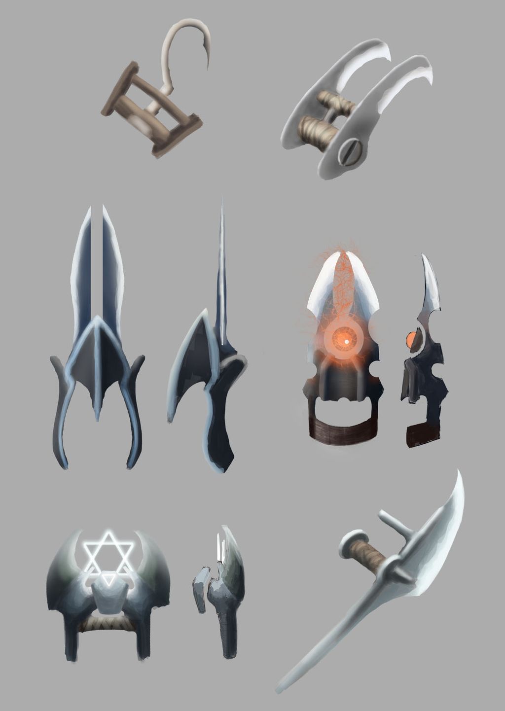 Jin H Kim's Portfolio Faxion Online Weapon Concepts