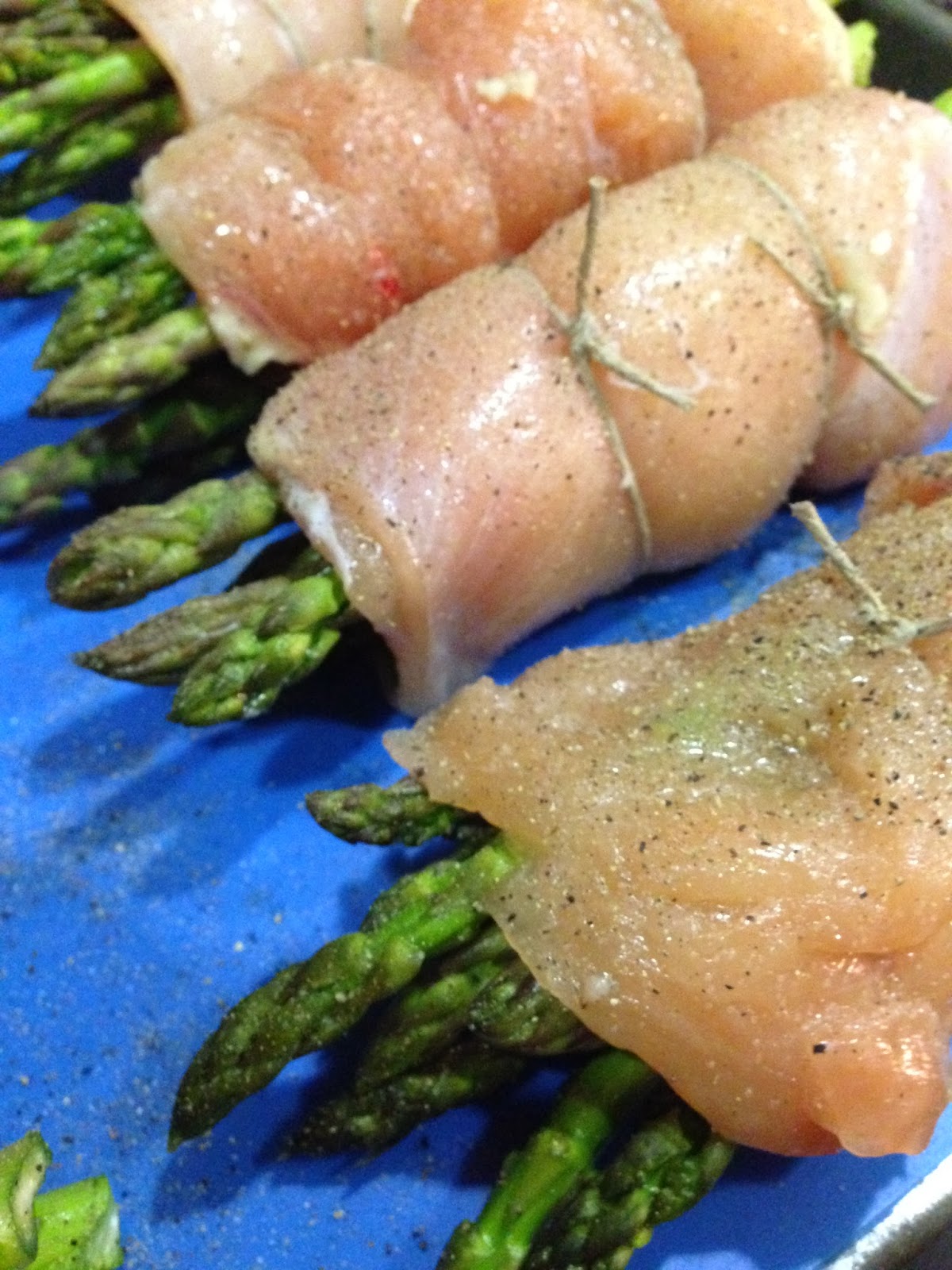 Freezer Friendly Meals Chicken wrapped Asparagus