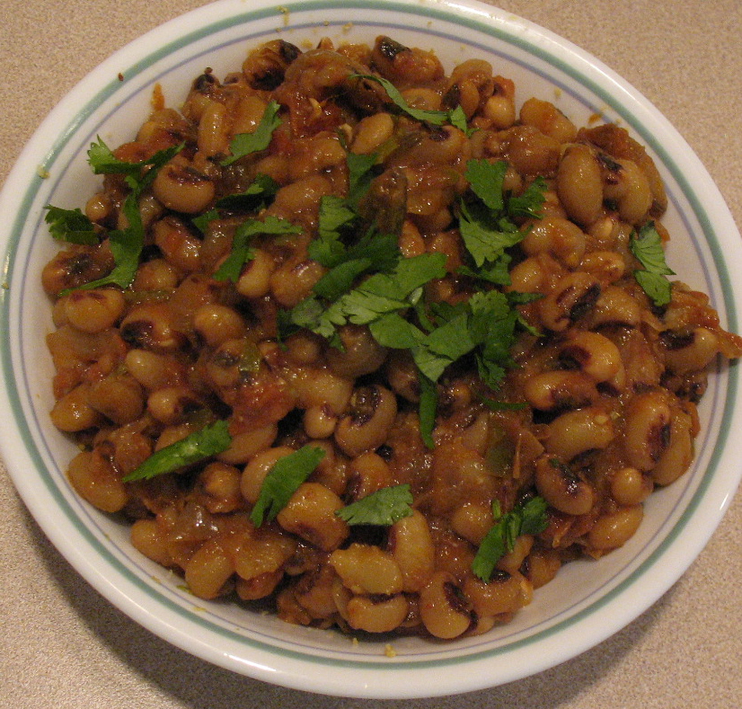 Black Eyes Peas Masala