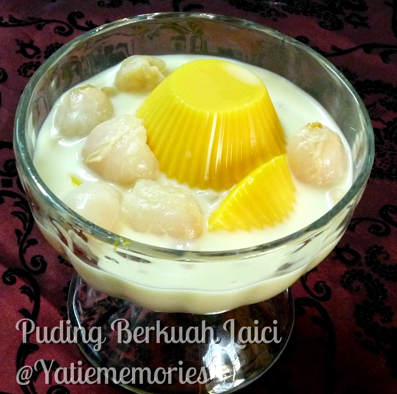 Sinar Kehidupanku Puding Berkuah Laici
