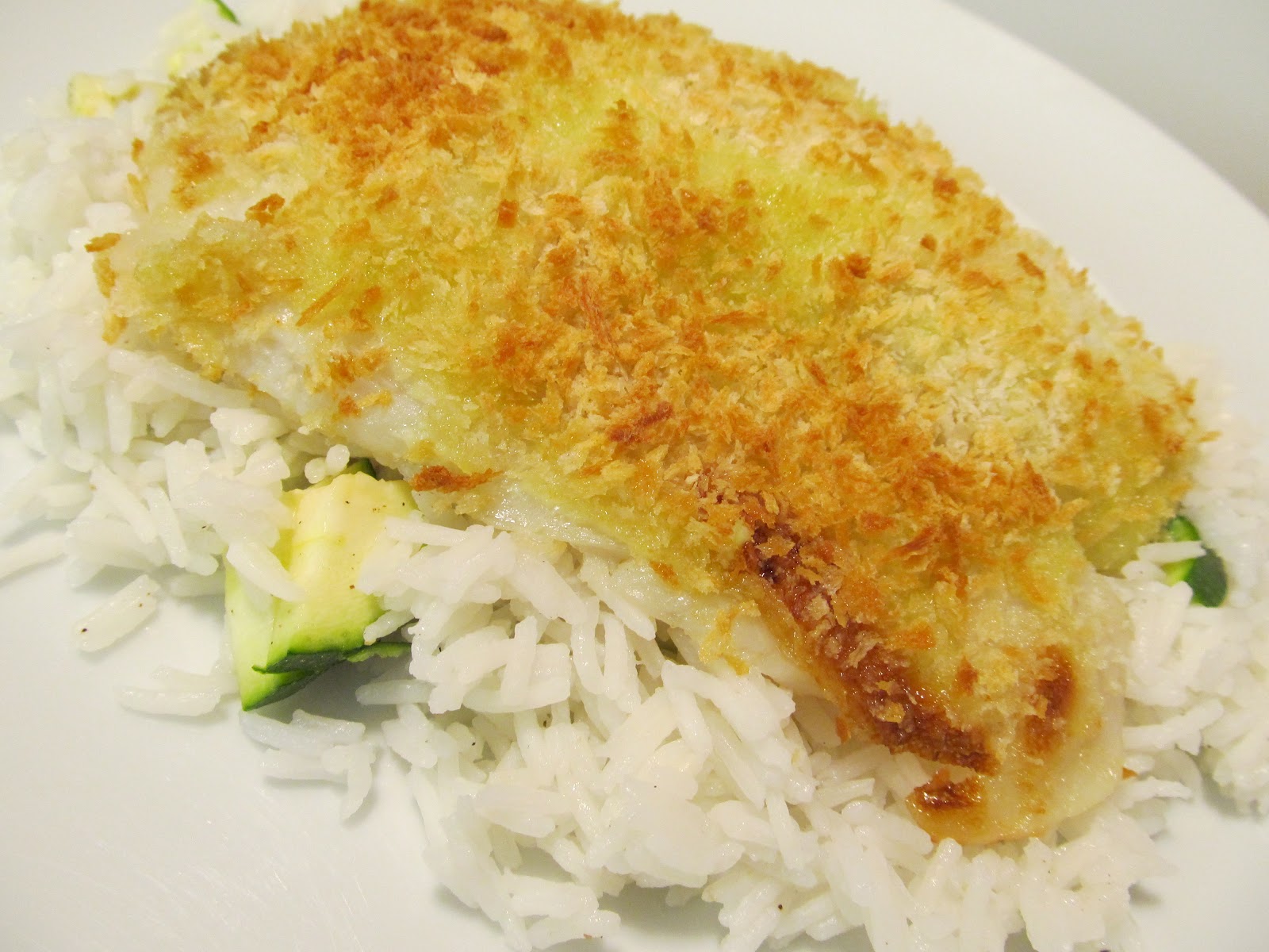 Jenn's Food Journey Crunchy Wasabi Crusted Tilapia with Wasabi Soy Sauce