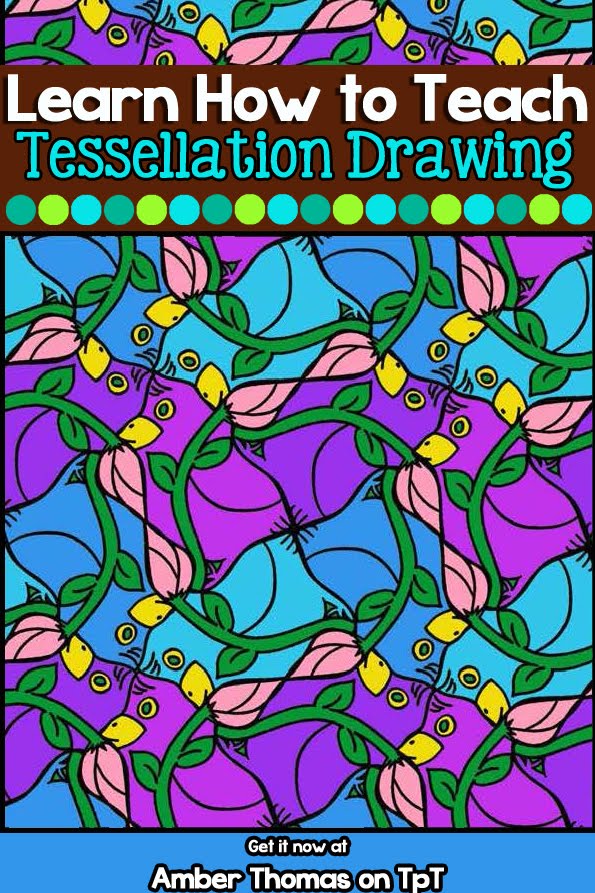 tessellation art project for high school tessellation art project for high school
