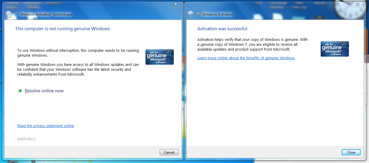 Windows 7 Activator Loader From Orbit30 & Hazar