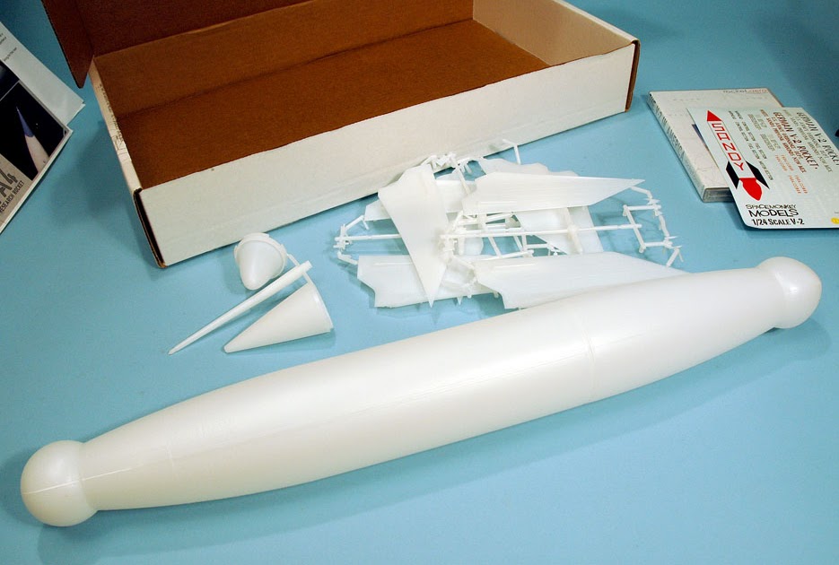 Scale Model News V2 ROCKET VENGEANCE WEAPON PRODUCED AS BIGSCALE KIT