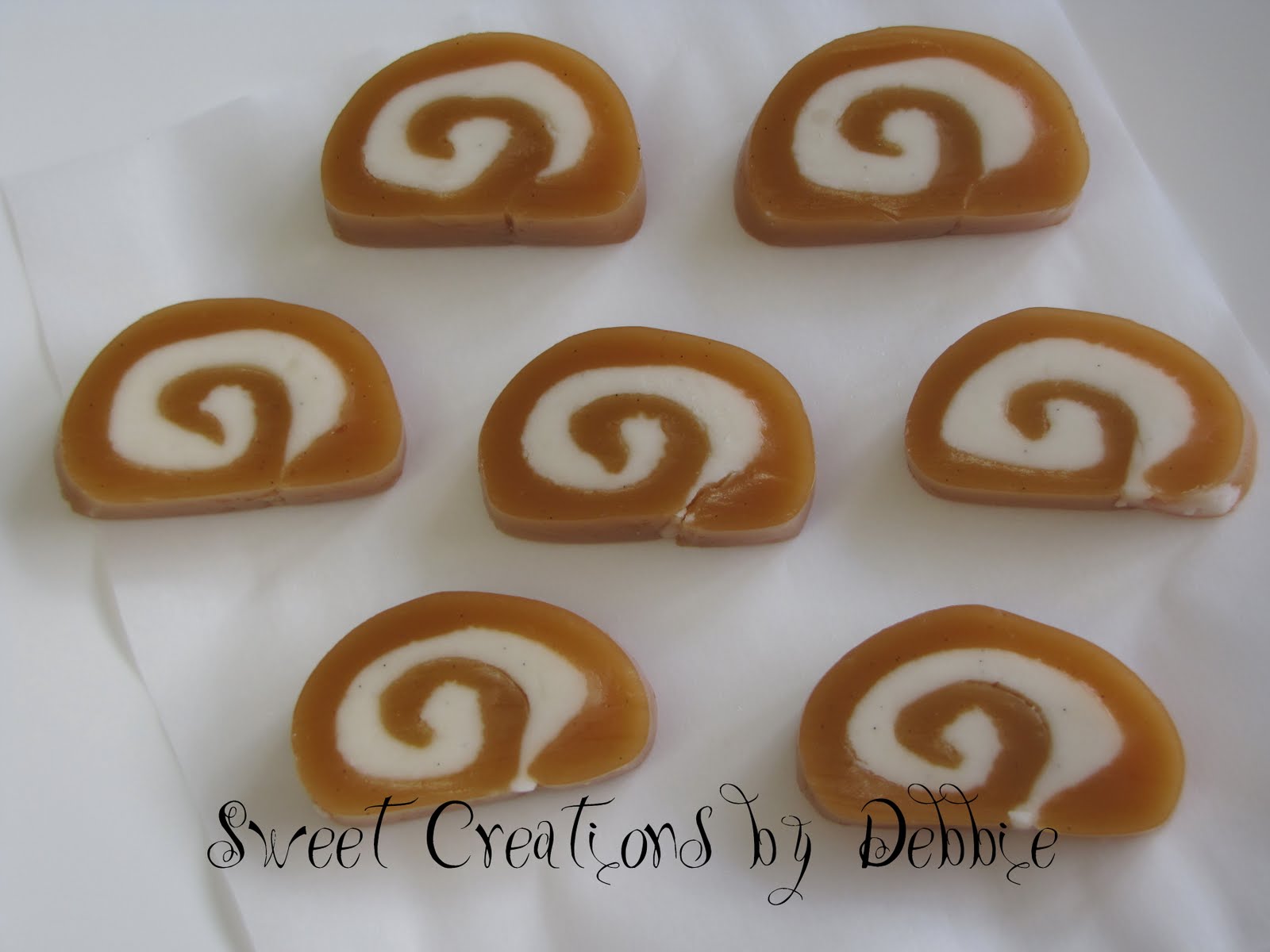 Sweet Creations by Debbie Fleur de Sel Caramel and Vanilla Cream