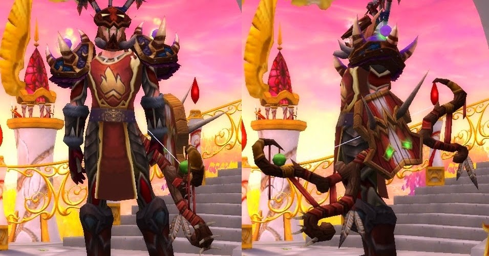 As the World...of Warcraft...Turns Transmog Tuesday Blood Elf Hunter