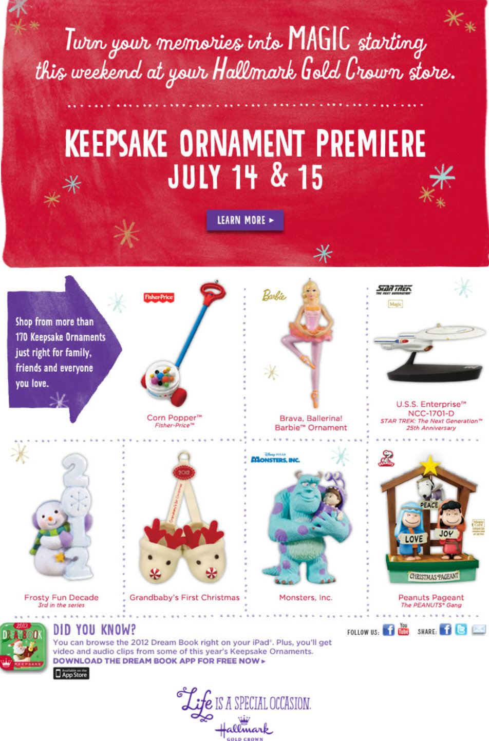 Barbara's Beat Hallmark Keepsake Ornament Premiere
