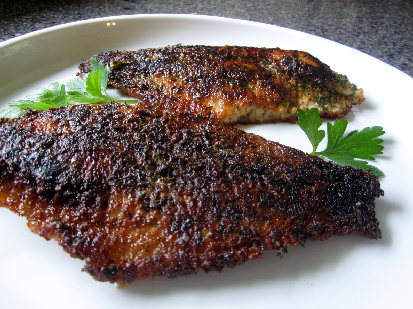 Blackened Catfish Eating Clean