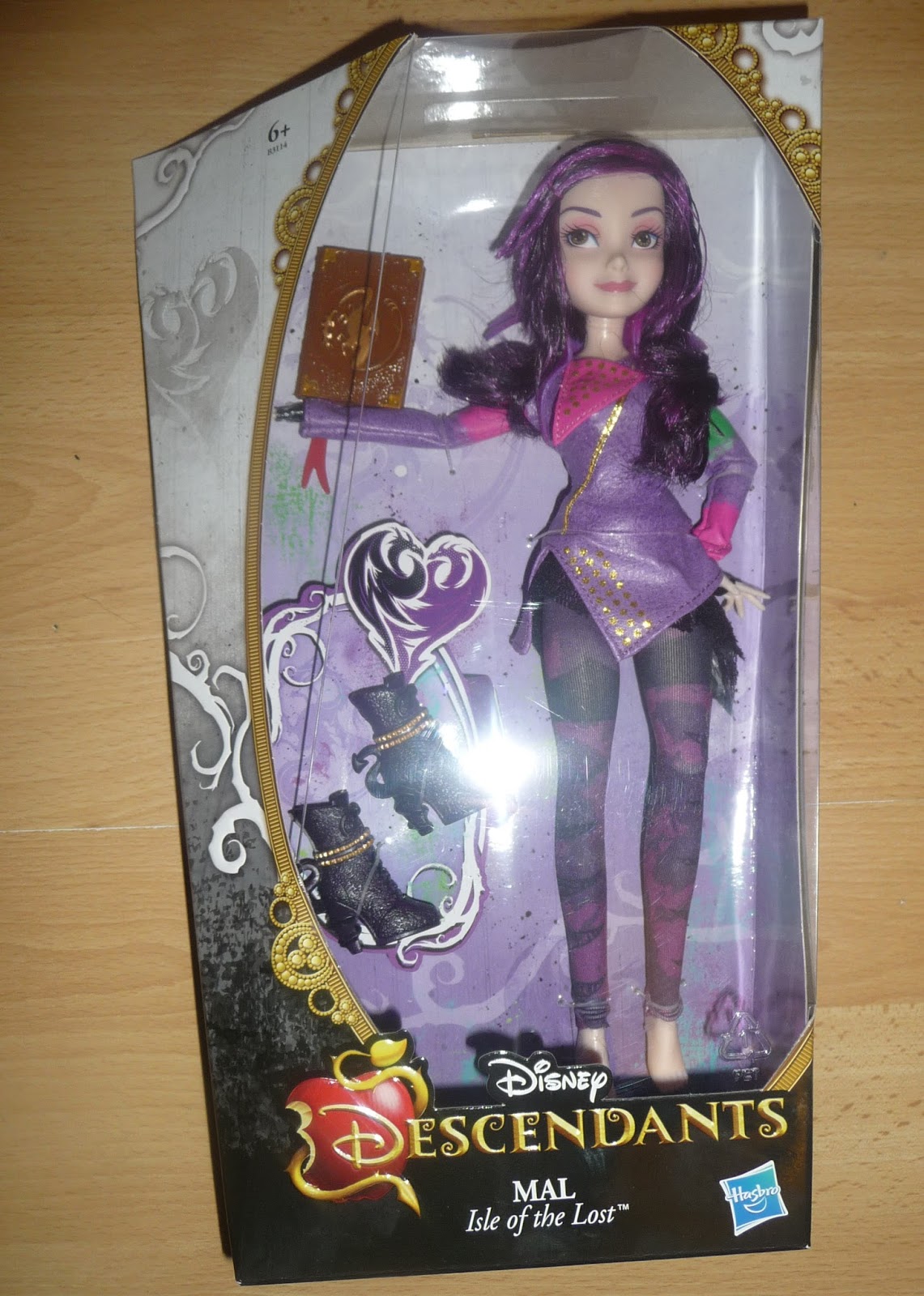 New Mal Disney Descendants Doll Head From Isle of the Lost for