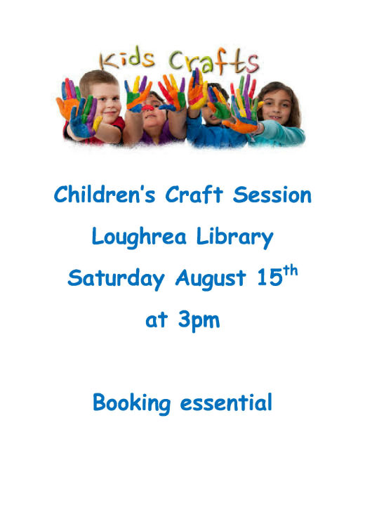 Galway Public Libraries Blog Children’s Craft Session in ‪‎Loughrea
