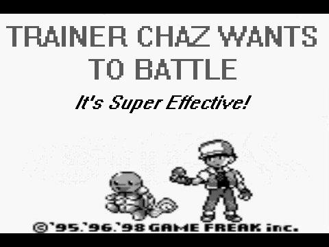 TRAINER CHAZ WANTS TO BATTLE