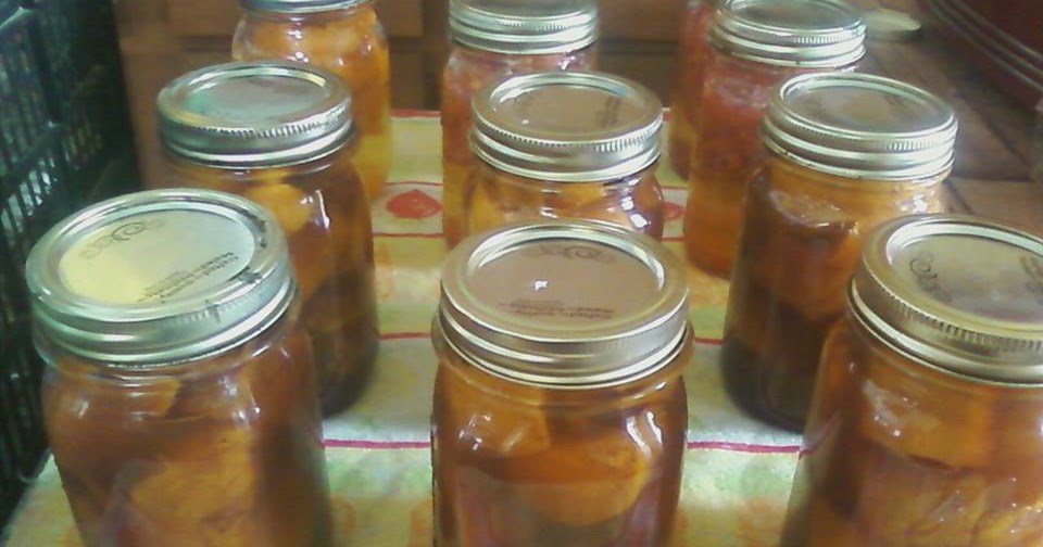 Pressure Canning Candied Yams Canning Homemade!