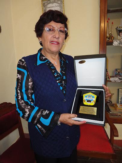 Cajabambina es candidata a la orden al Mérito de la Mujer 2 011