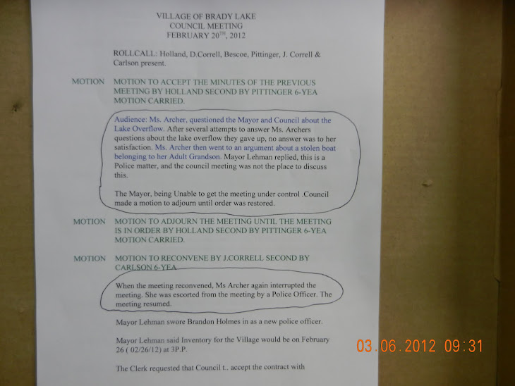 The BLV 2/20/12 council meeting minutes.