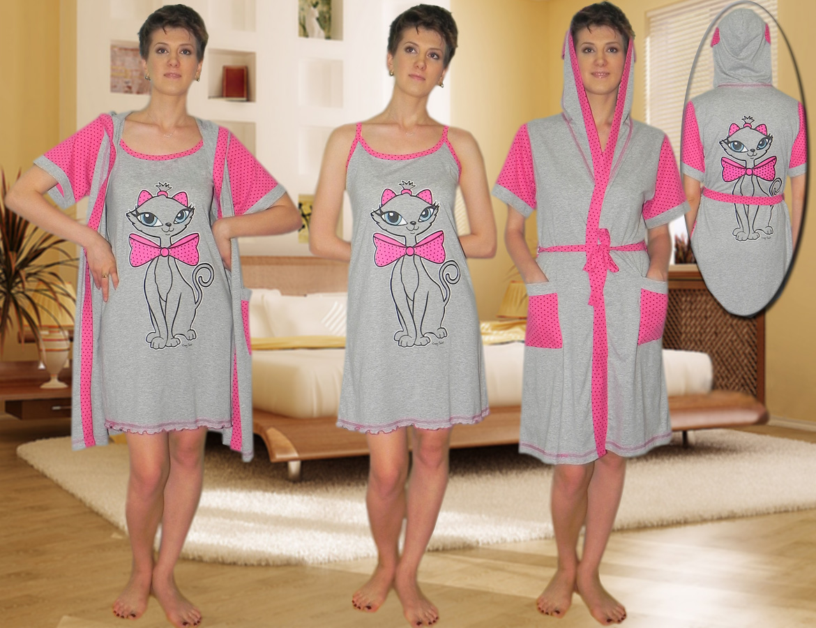 Ночная сорочка Shavonne купить со скидкой в секс шопе  Женское белье, одежда  Домашняя одежда