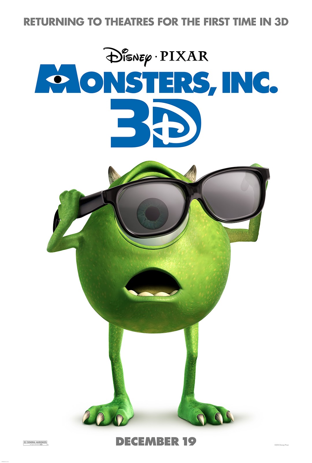 Fresh Daily Bread Monsters, Inc. in 3D