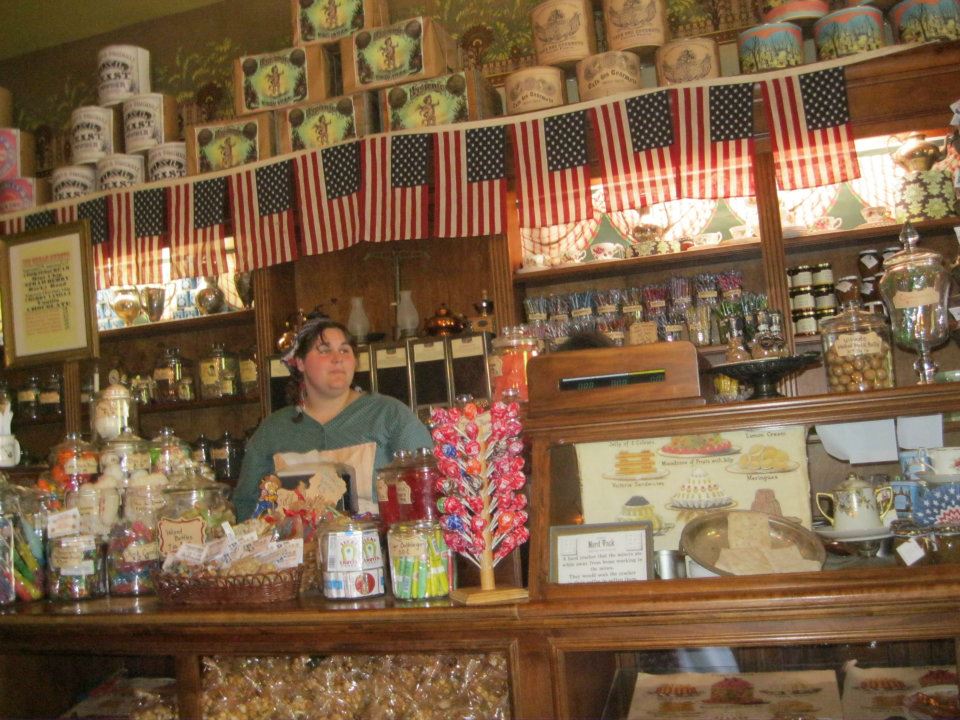 Curbside Old Time Candy Store In Gold Country California July 4 2012