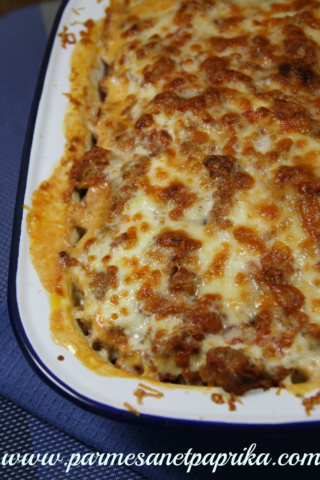 Pastitsio Express Gratin De Pates A La Grecque Parmesan Et Paprika