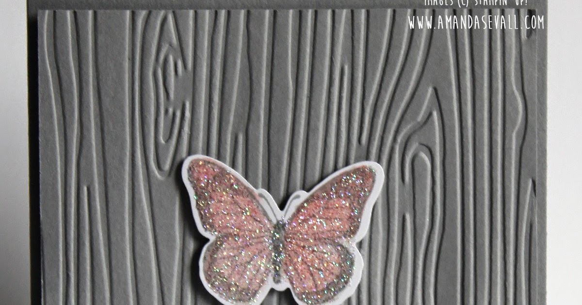 Amanda Sevall Designs 365 Cards Just Because... Embossing with