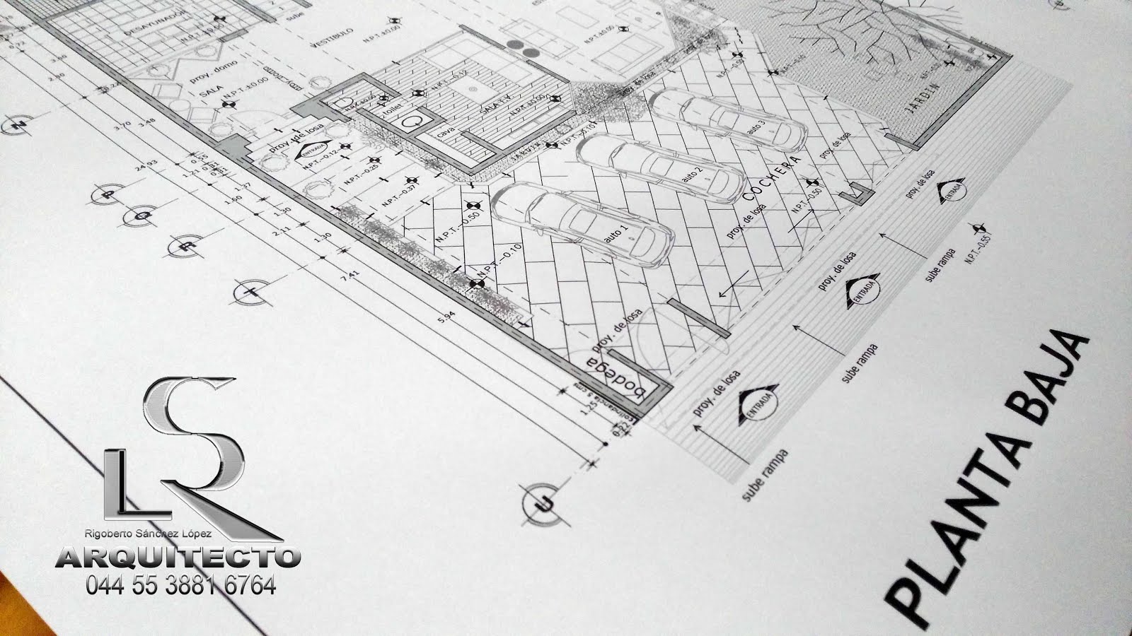 Levantamiento arquitectónico para dibujo planos arquitectónicos de casa habitació
