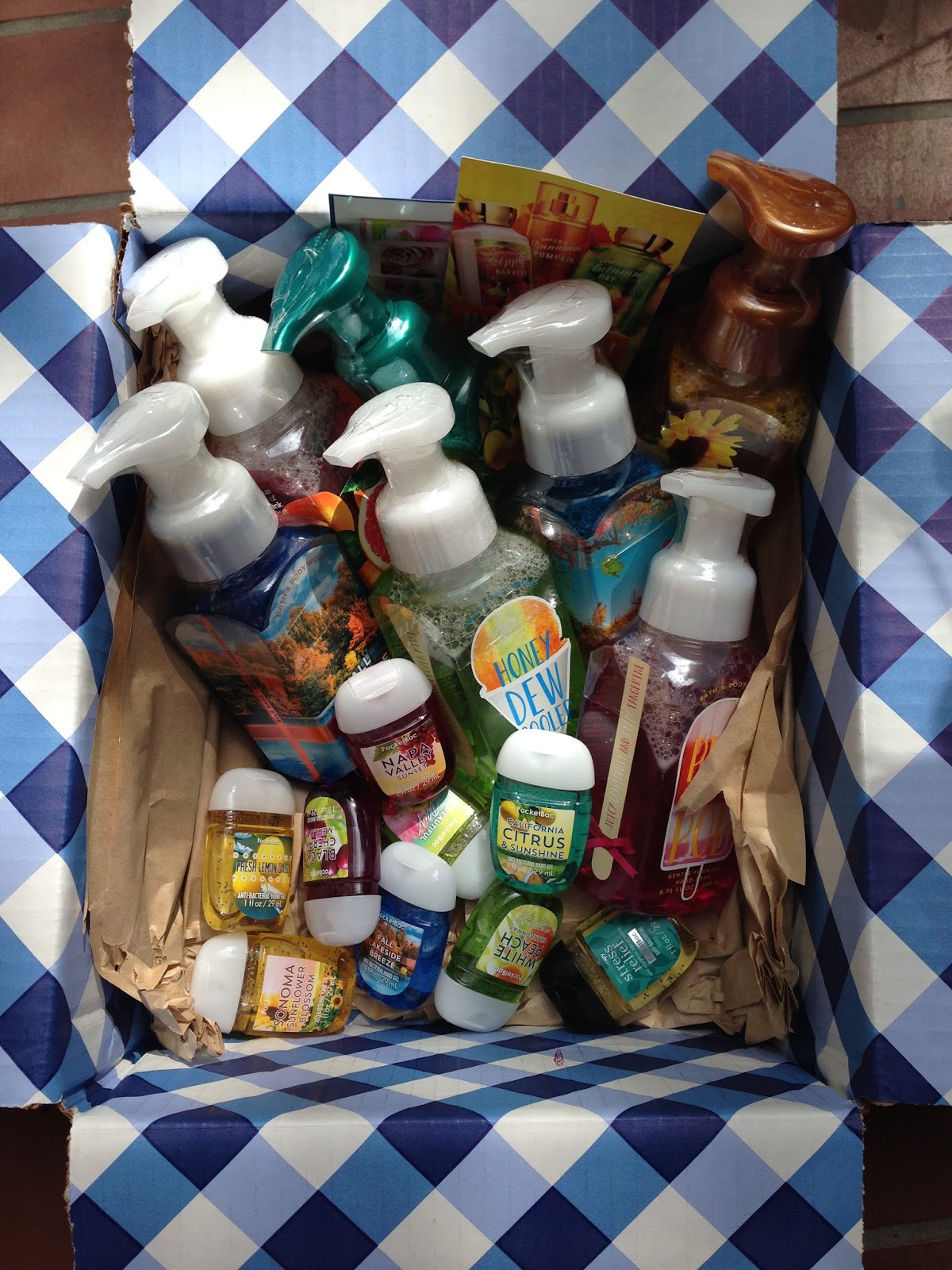 Szczegoly Zamowienia Z Bath And Body Works Mydla I Nowe Zele Antybakteryjne Catkrm