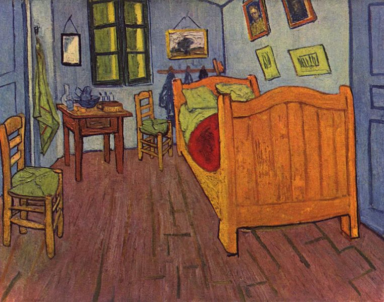 El dormitorio de Van Gogh en Arles