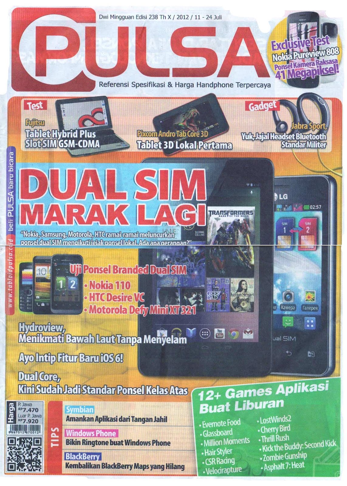 tabloid pulsa