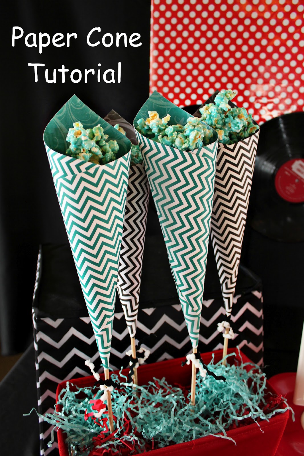 Bridgey Widgey Paper Cone Tutorial