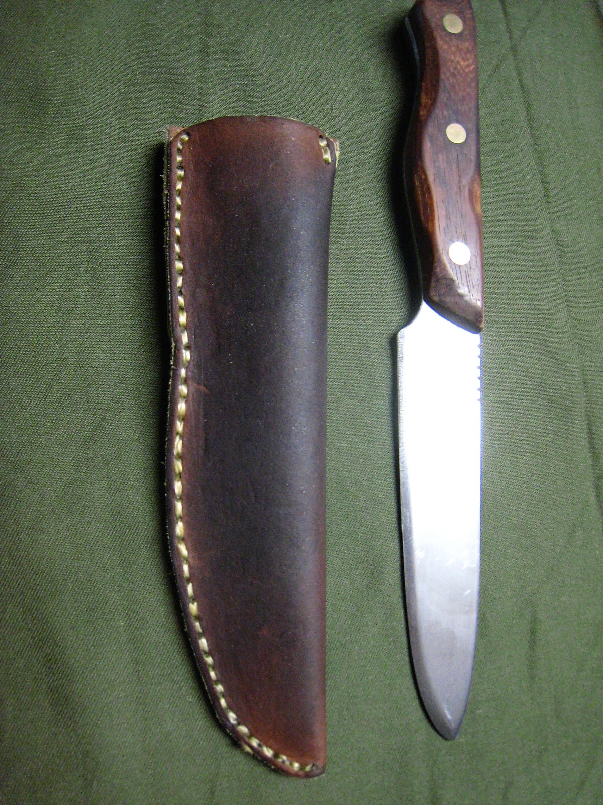 Minnesota Bushcraft Kitchen Knife To Bushcraft Knife Mod